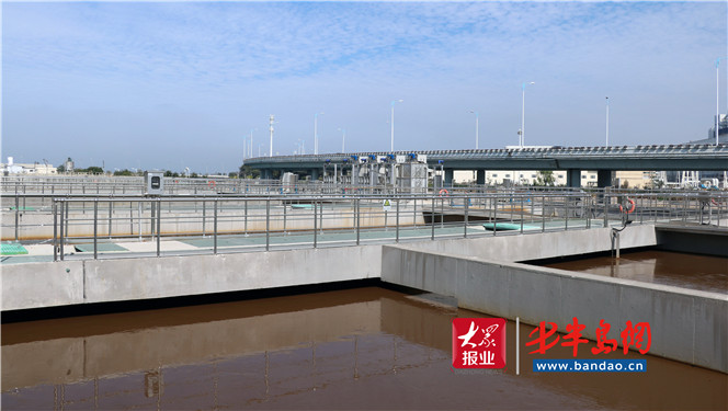 青岛海泊河污水处理厂提标扩建项目正式通水