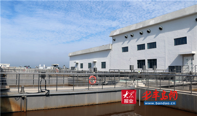青岛海泊河污水处理厂提标扩建项目正式通水